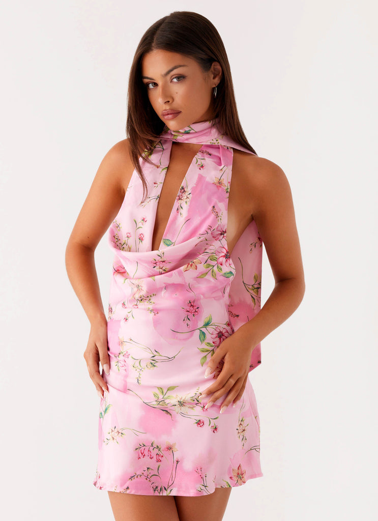 Heidi Mini Dress - Pink Floral
