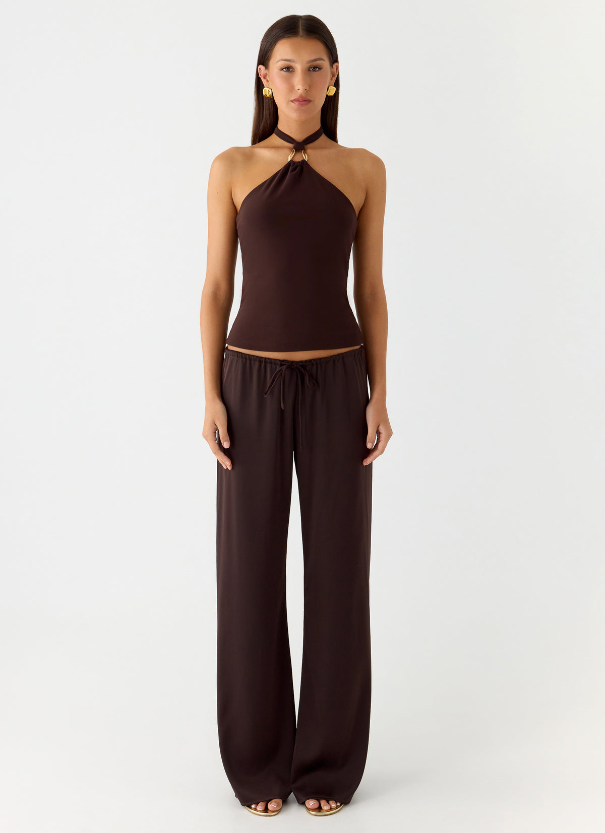 Henrietta Top - Chocolate