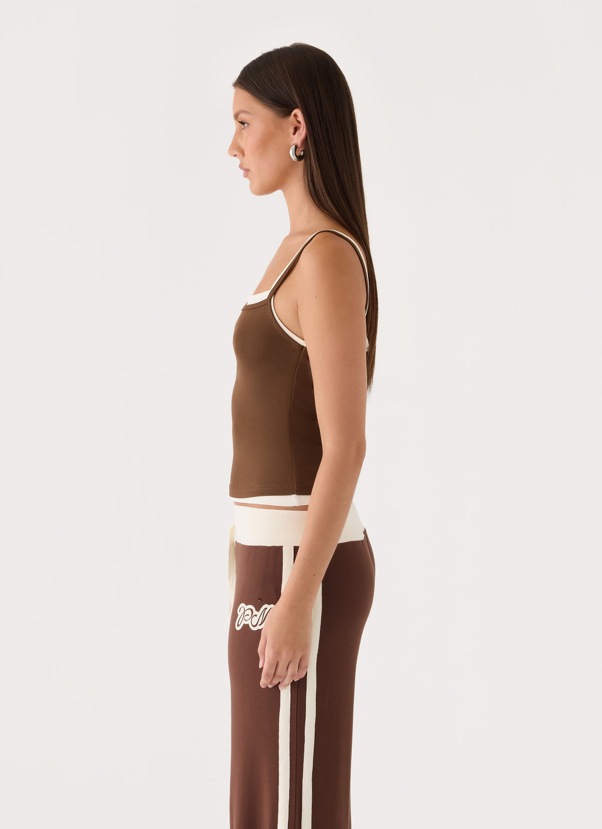 Hollywood Baby Tank Top - Chocolate