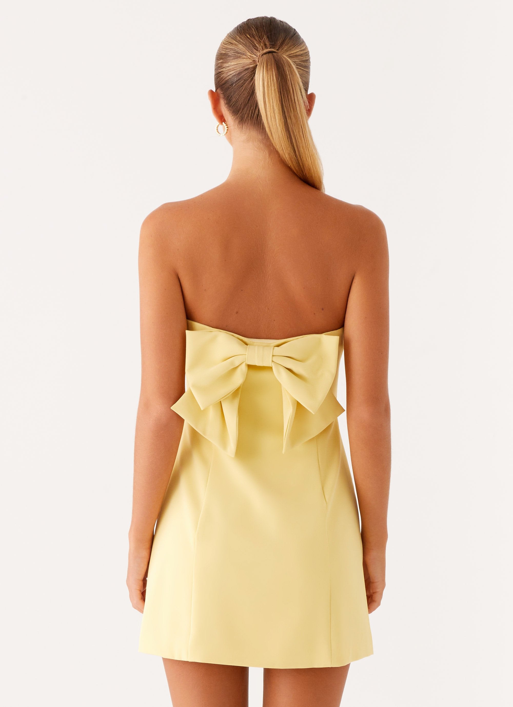 Honey Bow Mini Dress