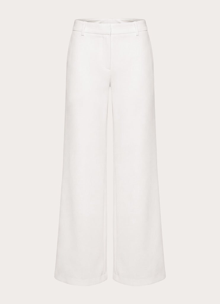 Hot As Ice Low Rise Pants - White