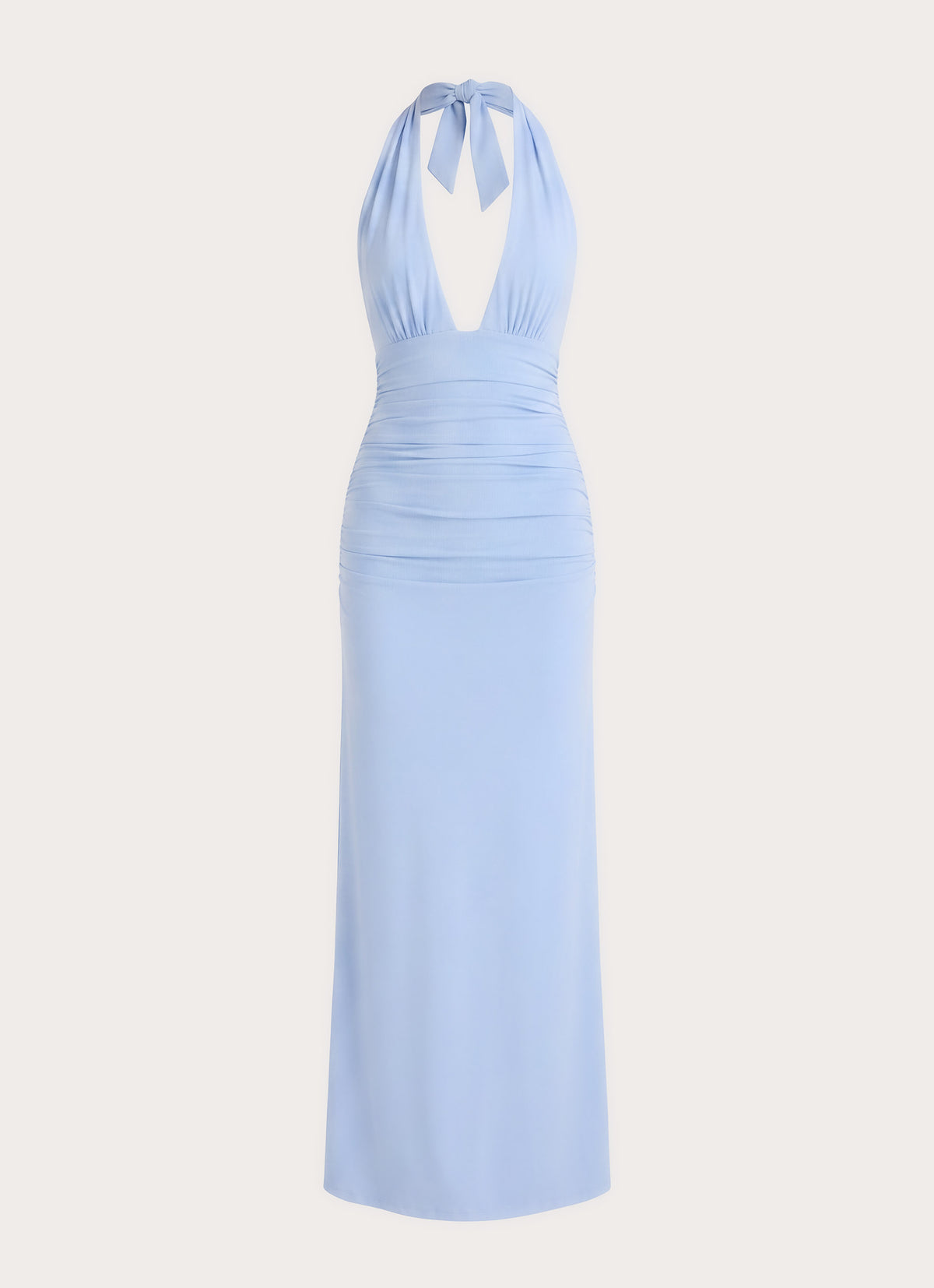 Ilaria Halter Maxi Dress - Powder Blue