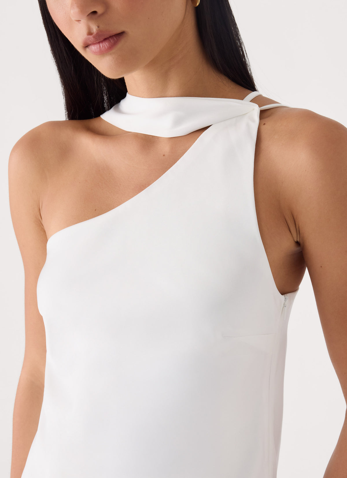 In The End Mini Dress - White