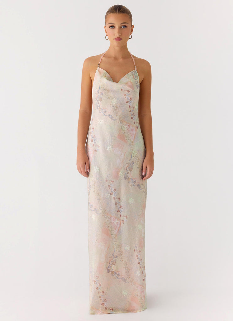 In The Sky Maxi Dress - Mystic Paisley