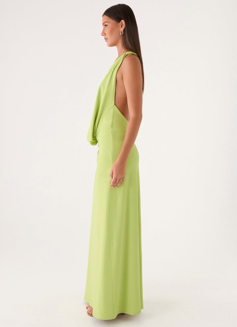 Isamaya Maxi Dress - Lime