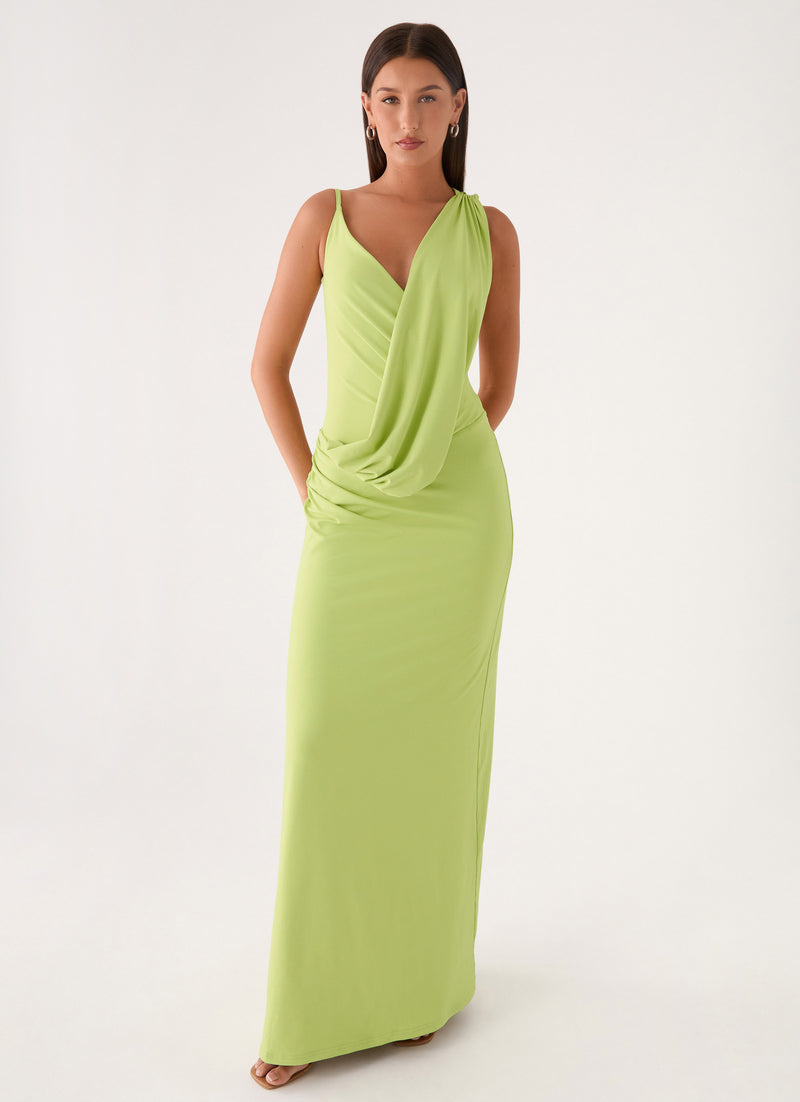 Isamaya Maxi Dress - Lime