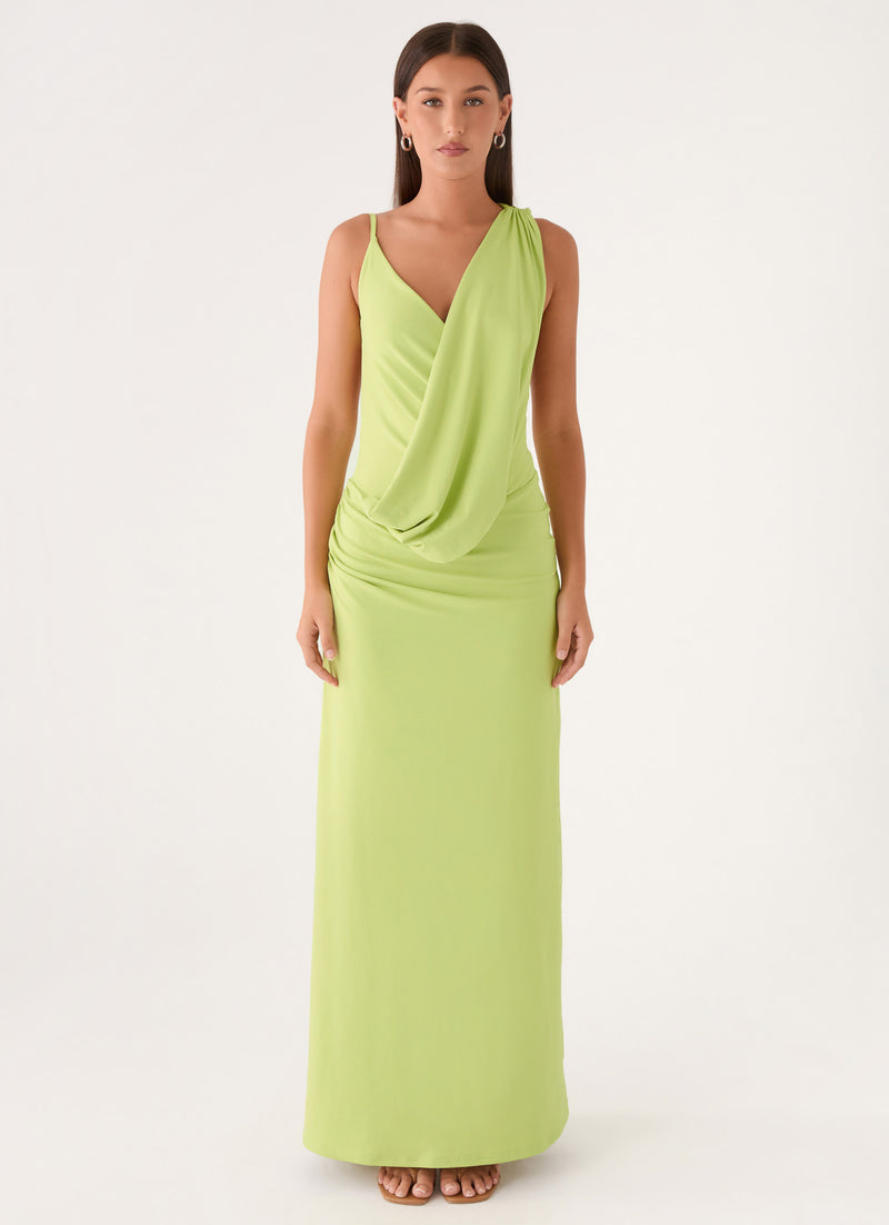Isamaya Maxi Dress - Lime