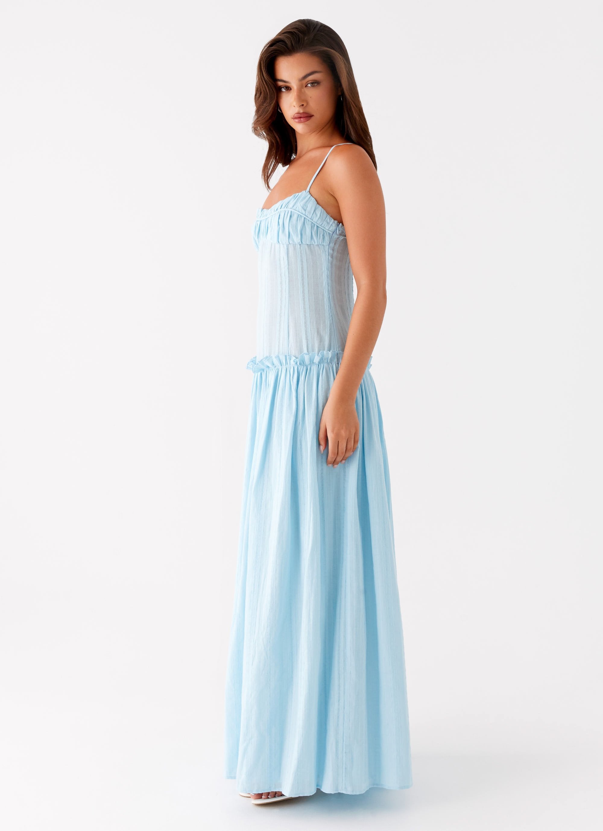 Jacinda Drop Waist Maxi Dress