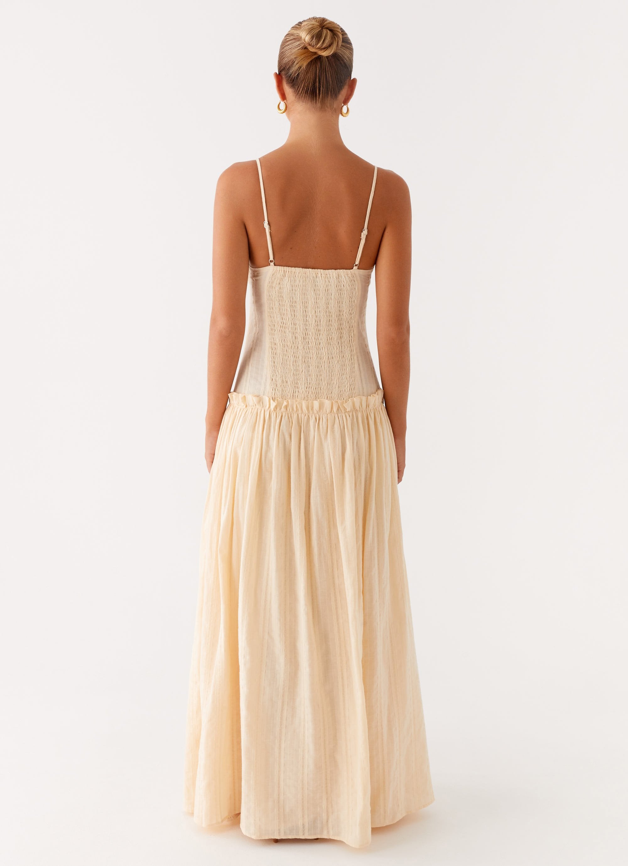 Jacinda Drop Waist Maxi Dress
