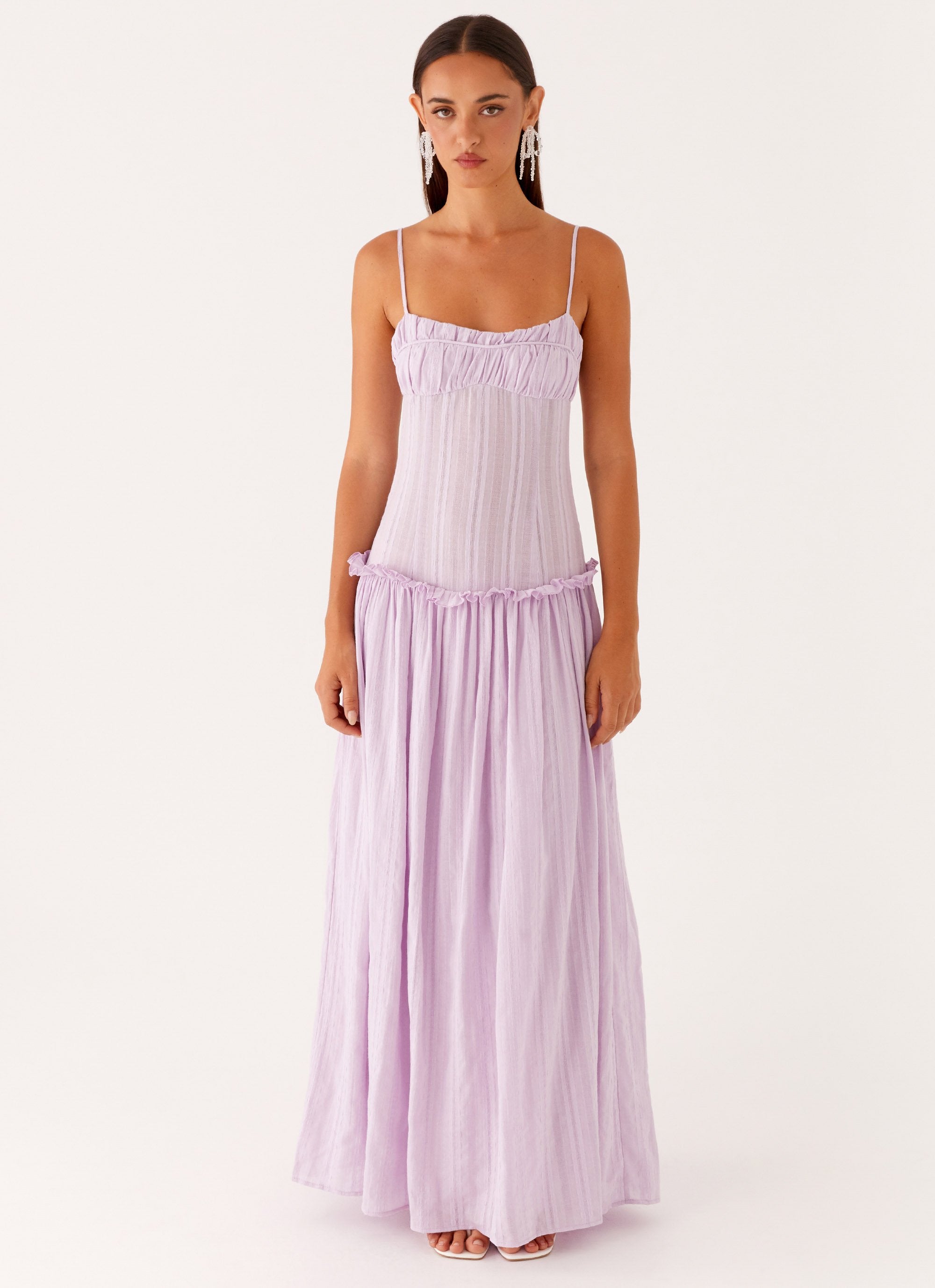 Jacinda Drop Waist Maxi Dress