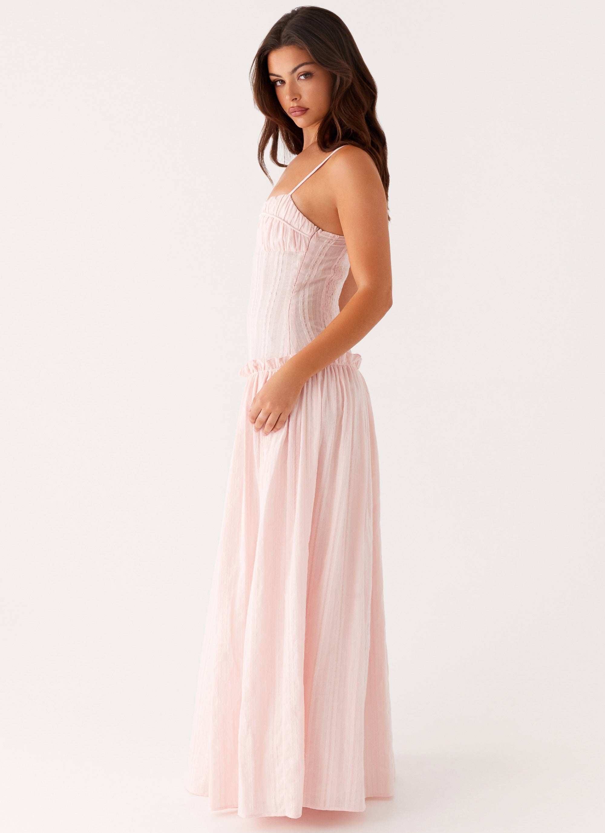 Jacinda Drop Waist Maxi Dress