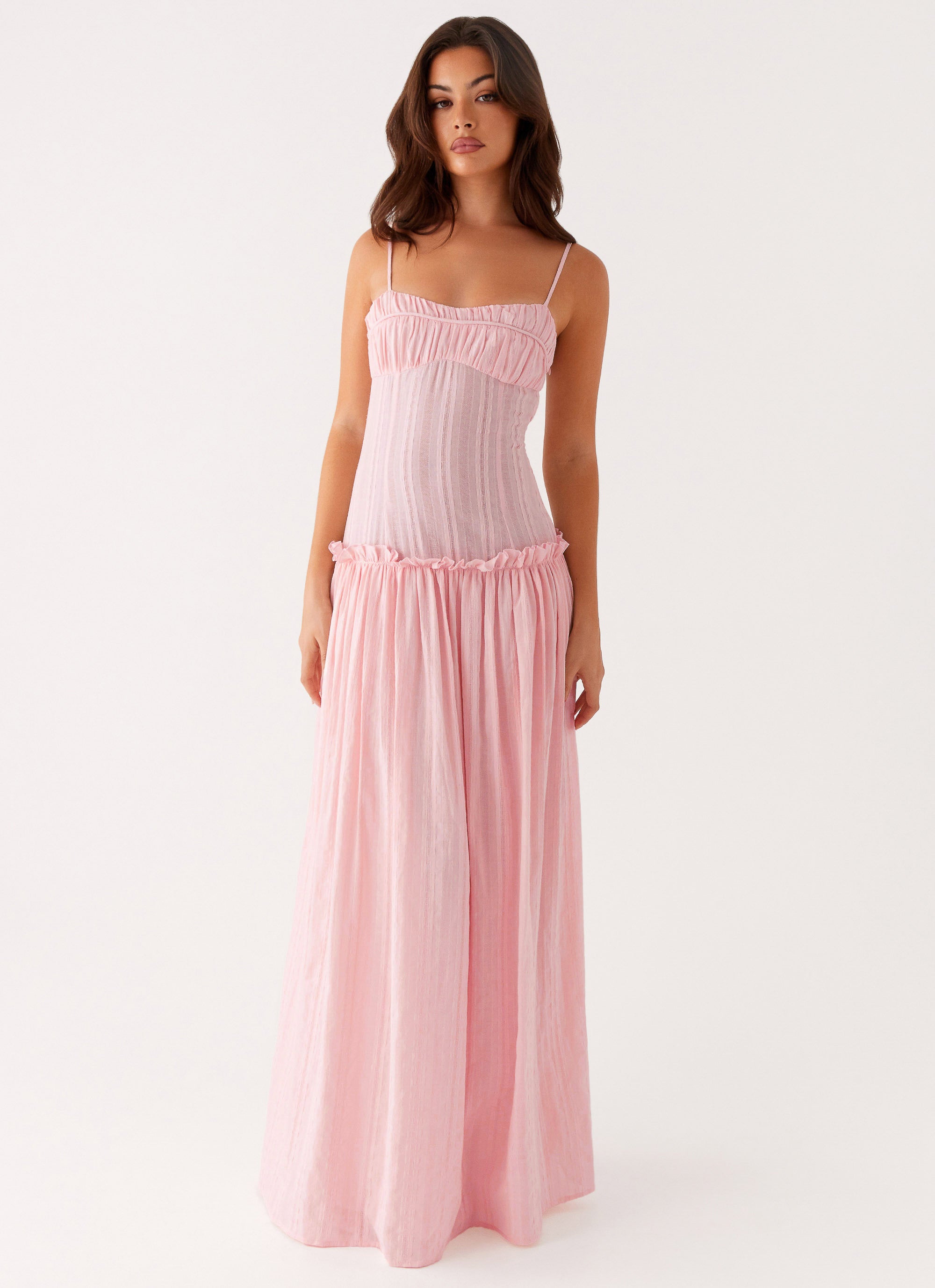 Jacinda Drop Waist Maxi Dress