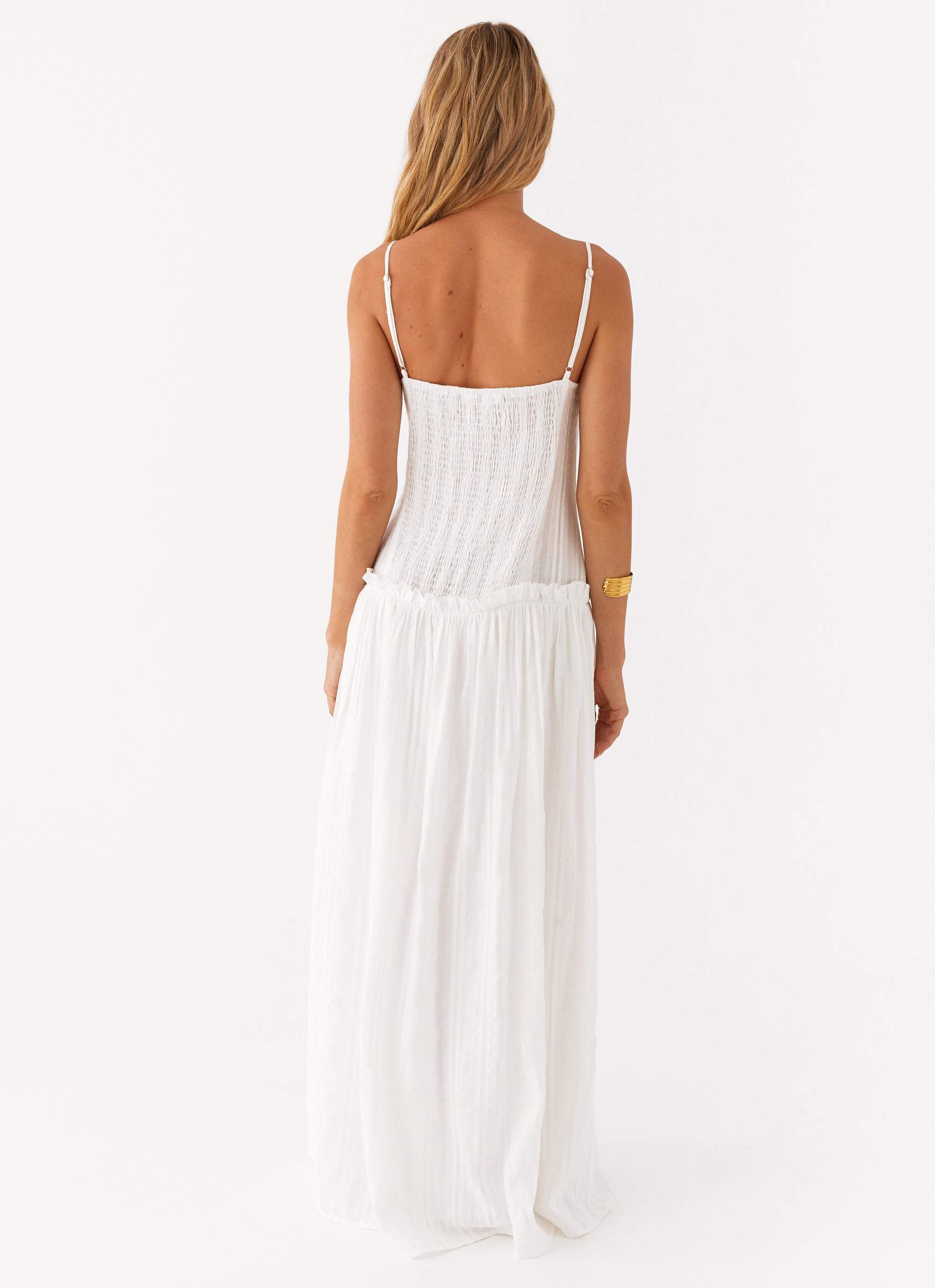 Jacinda Drop Waist Maxi Dress