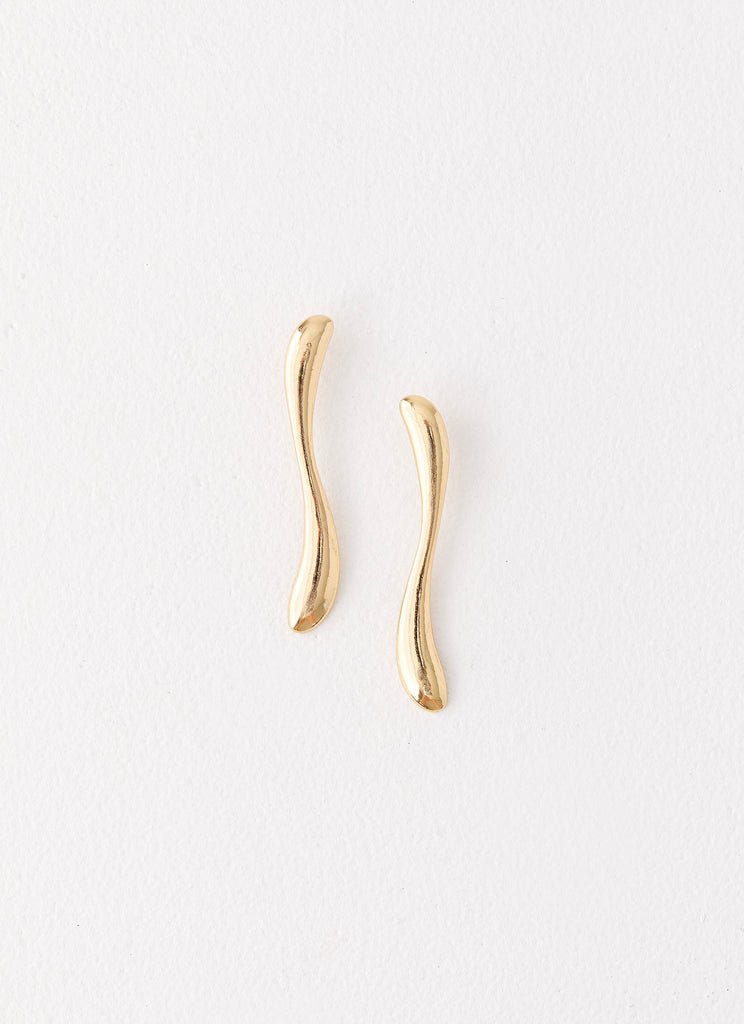 Jania Earrings - Gold