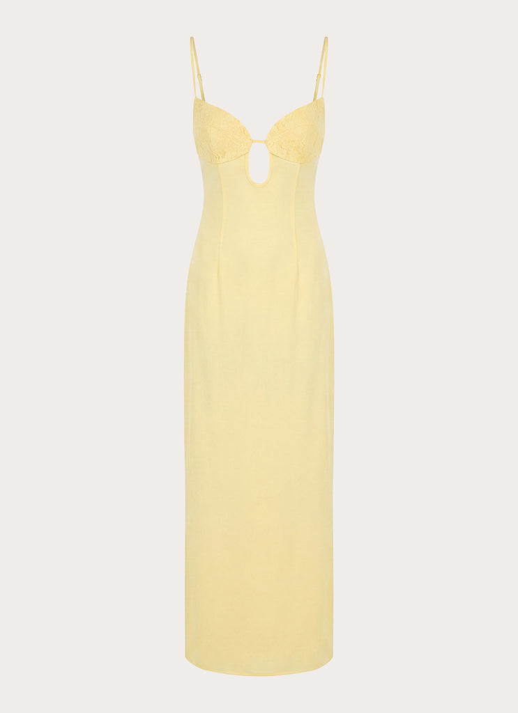 Joan Maxi Dress - Yellow