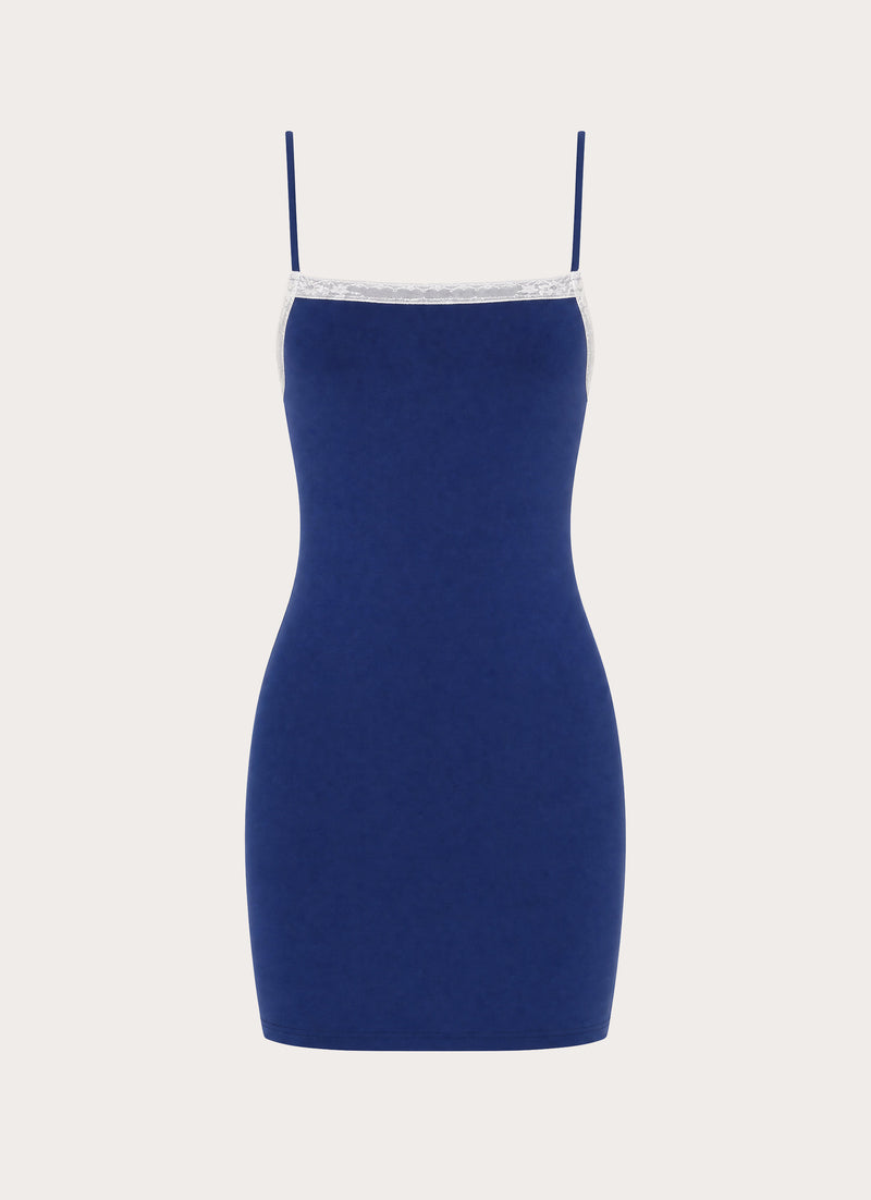 Julea Mini Dress - Rich Blue