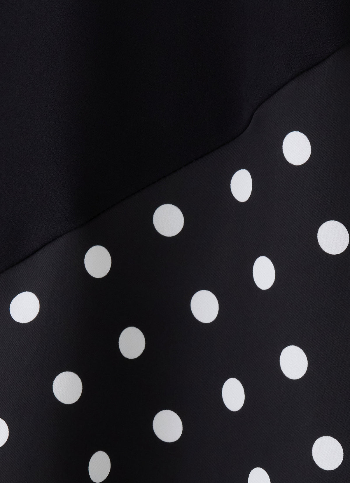 Klose Midi Skirt - Black Polka Dot
