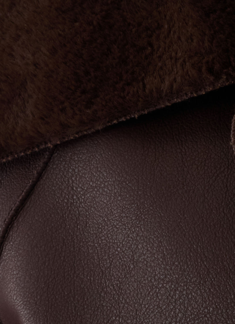 Kaelyn Reversible Jacket - Dark Chocolate