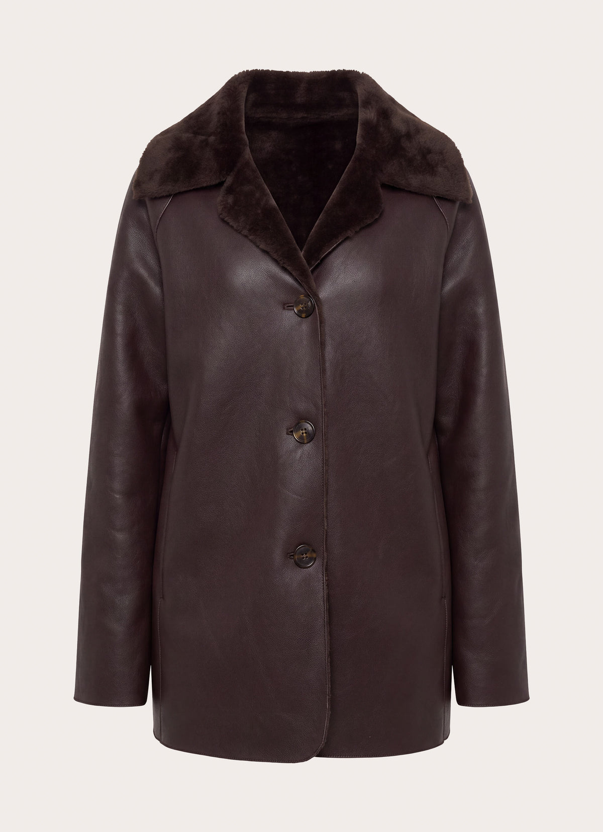 Kaelyn Reversible Jacket - Dark Chocolate