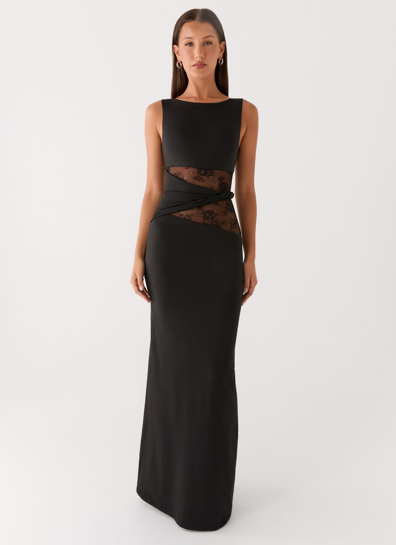 Karma Maxi Dress - Black