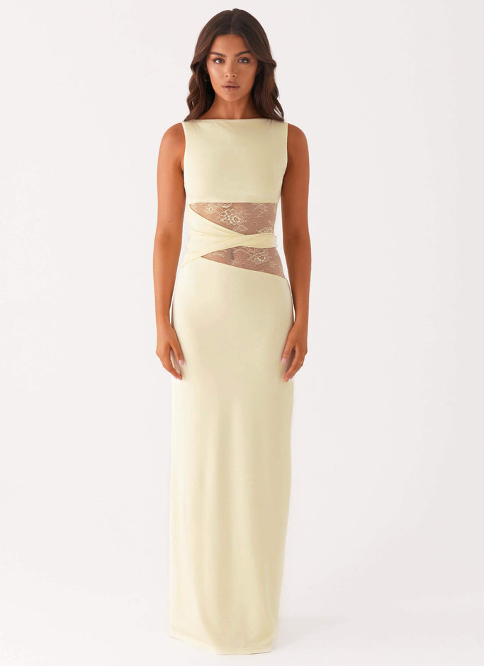 Karma Maxi Dress - Yellow