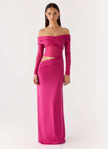 Kerli Maxi Dress - Fuchsia