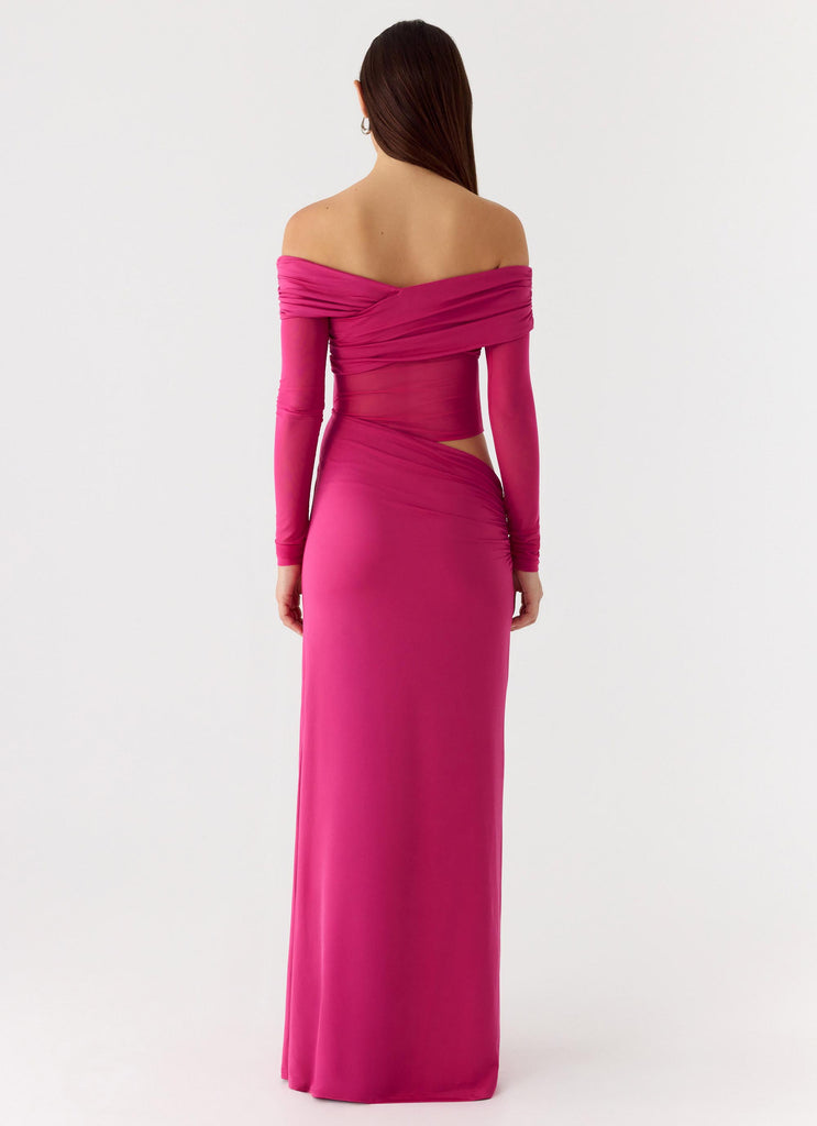 Kerli Maxi Dress - Fuchsia