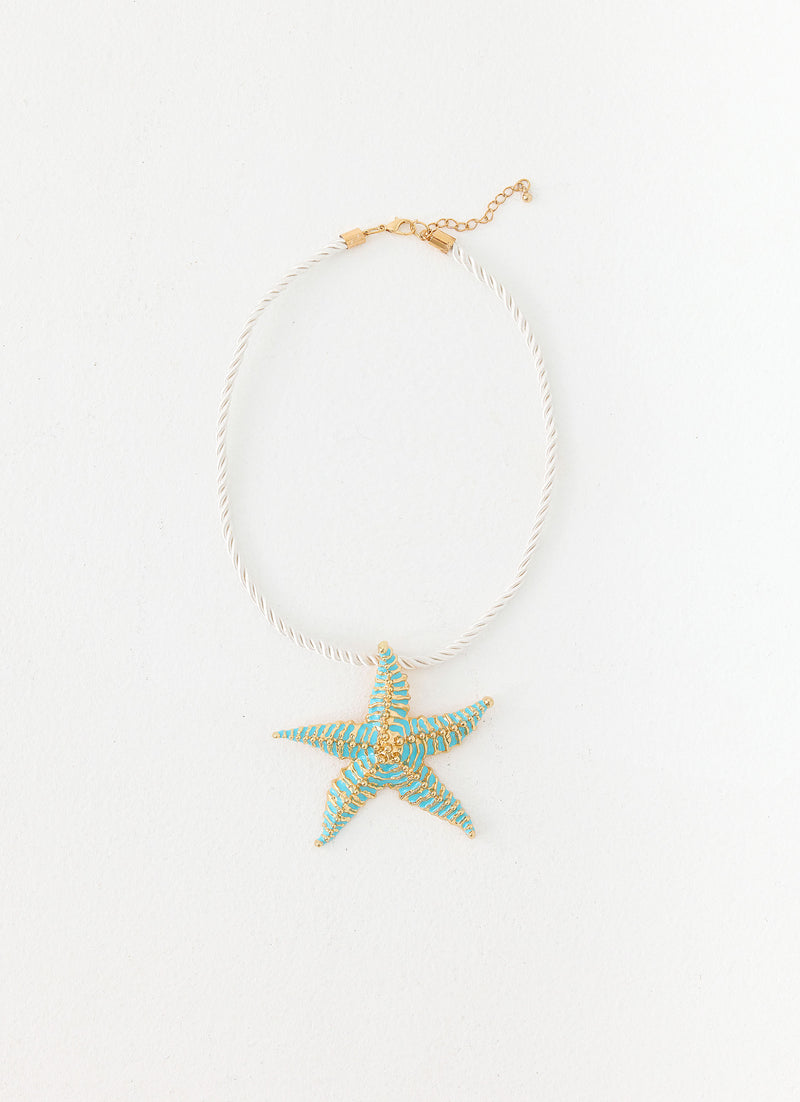 Starlust Necklace - Blue