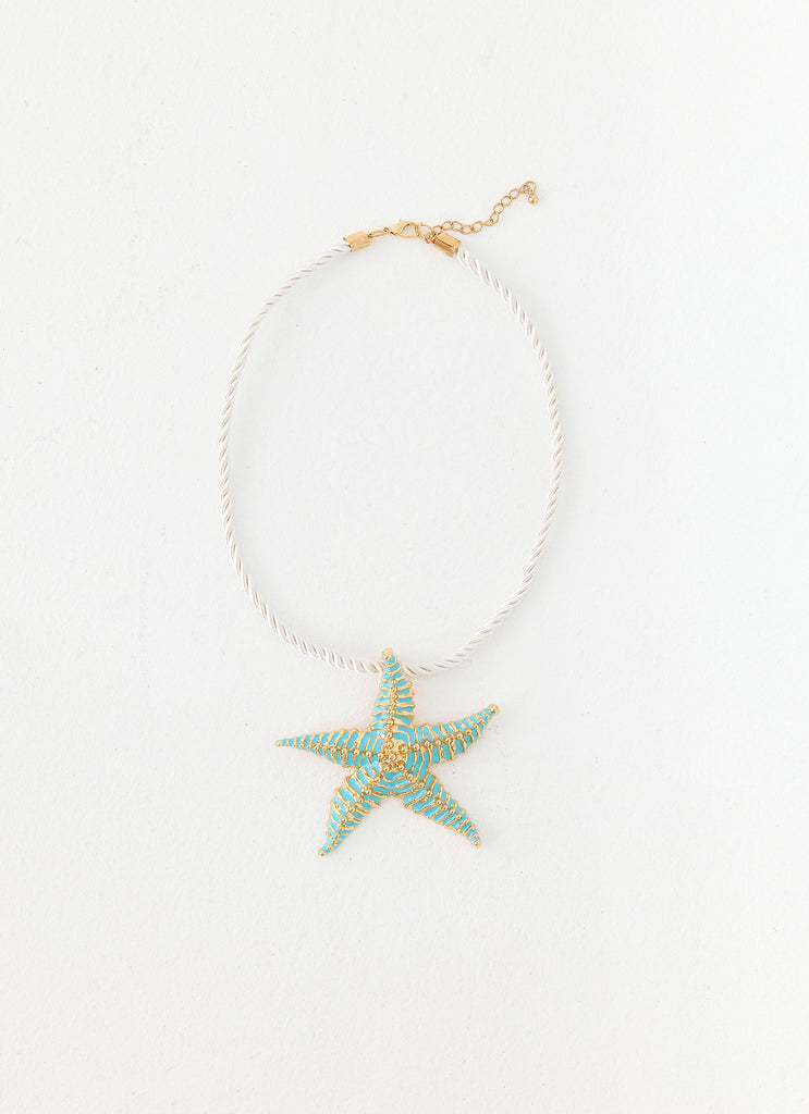 Starlust Necklace - Blue