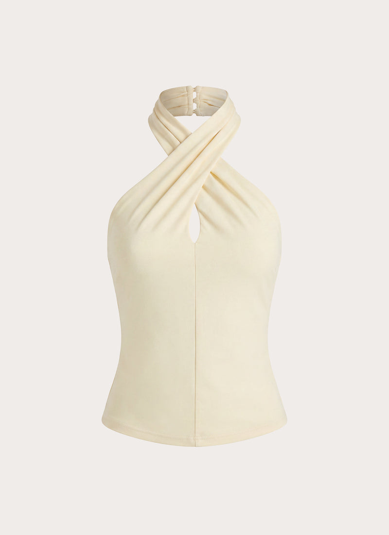 Kimina Halter Top - Yellow