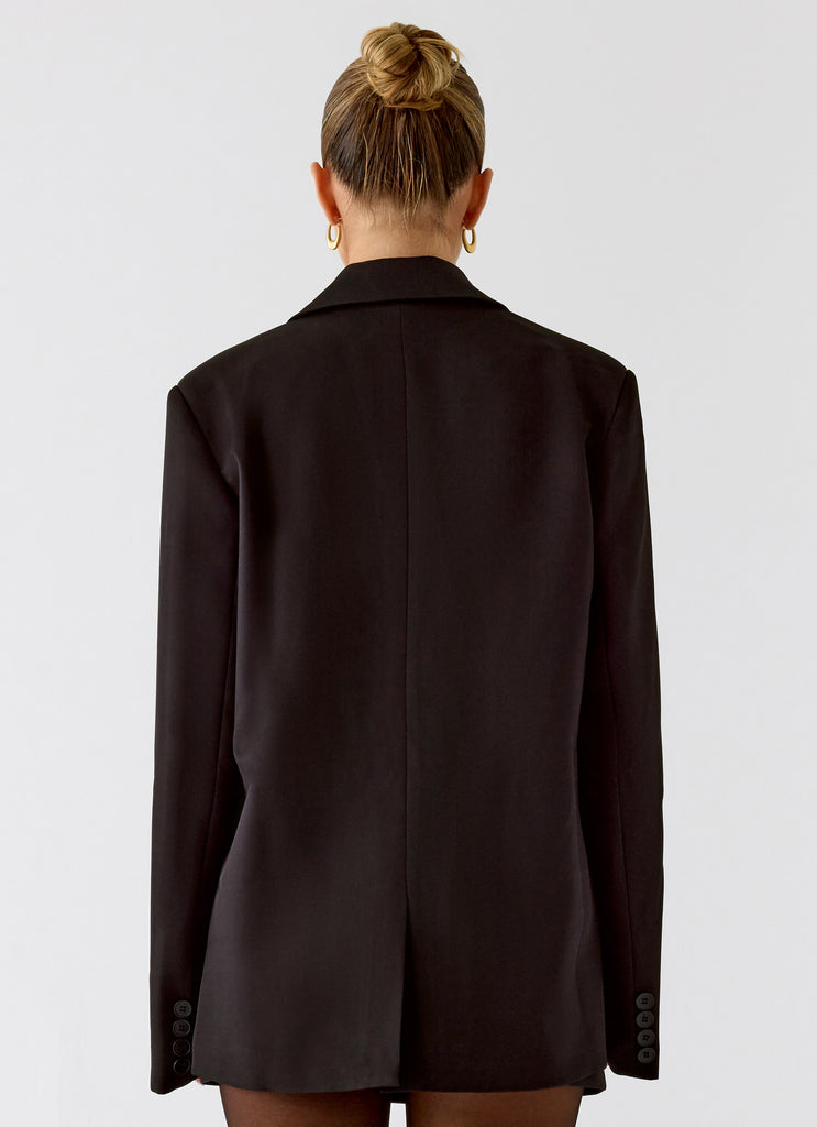Kingston Oversized Blazer - Black