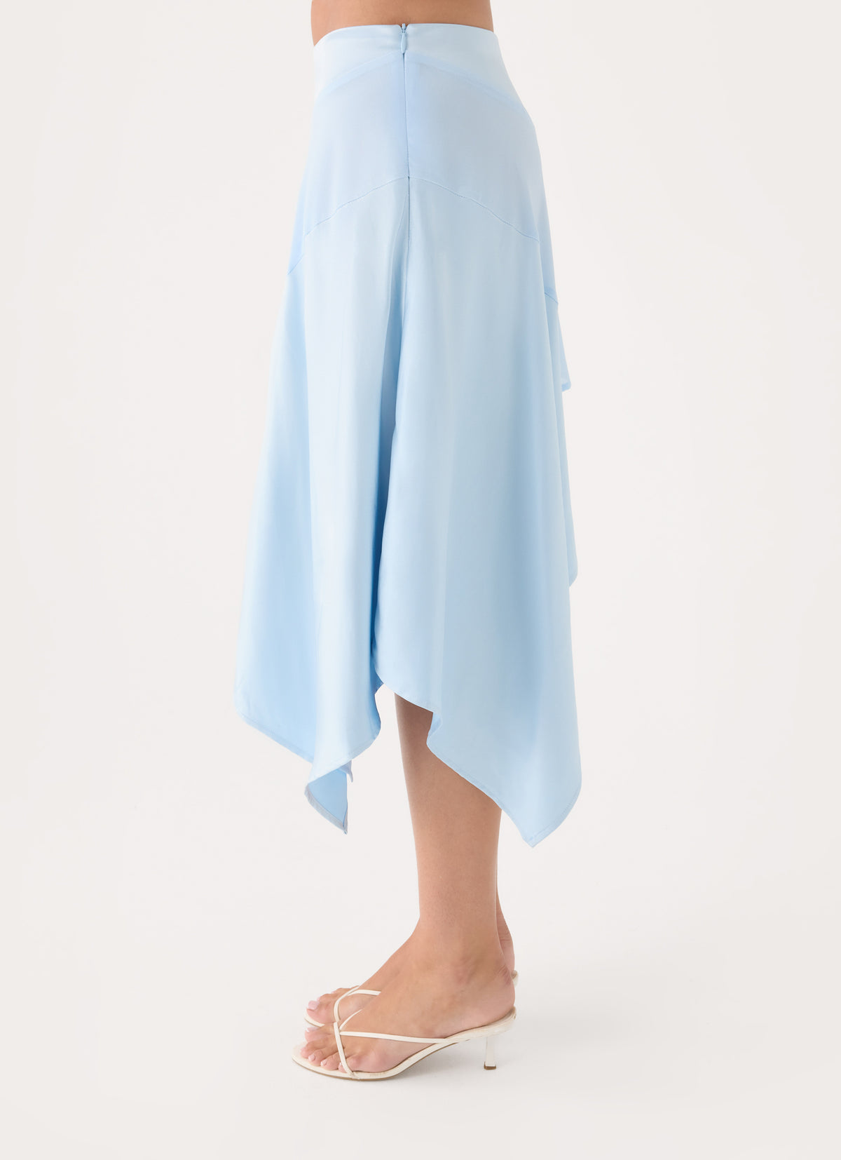 Klose Midi Skirt - Baby Blue