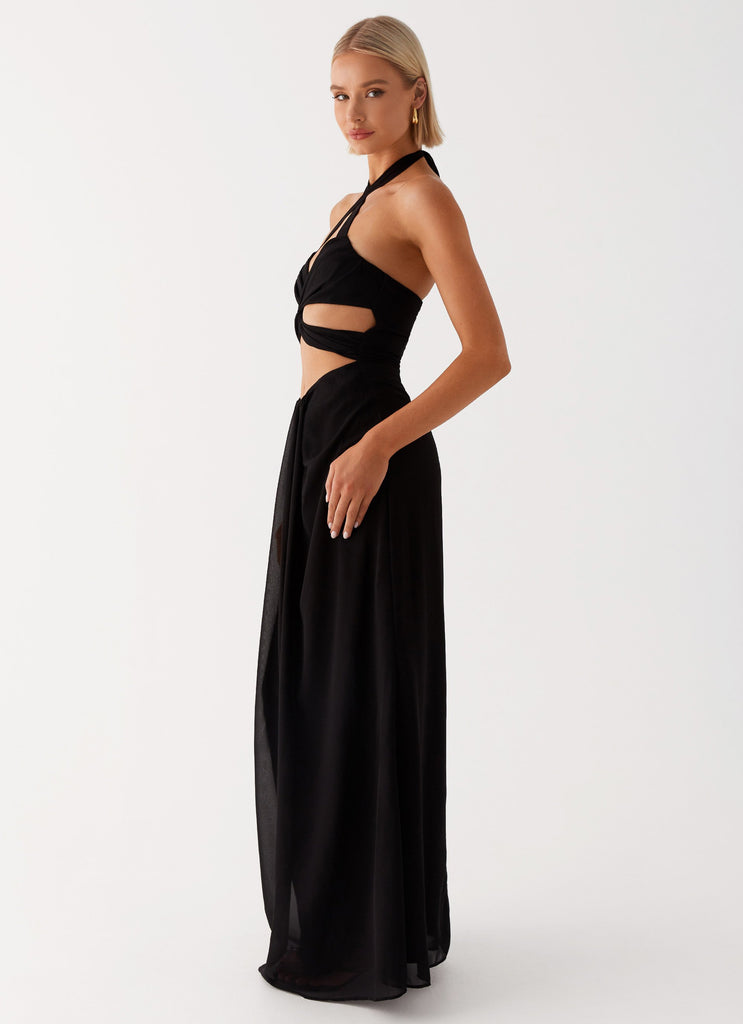 Lady Marmalade Maxi Dress - Black