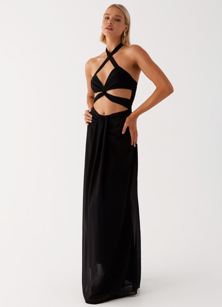 Lady Marmalade Maxi Dress - Black