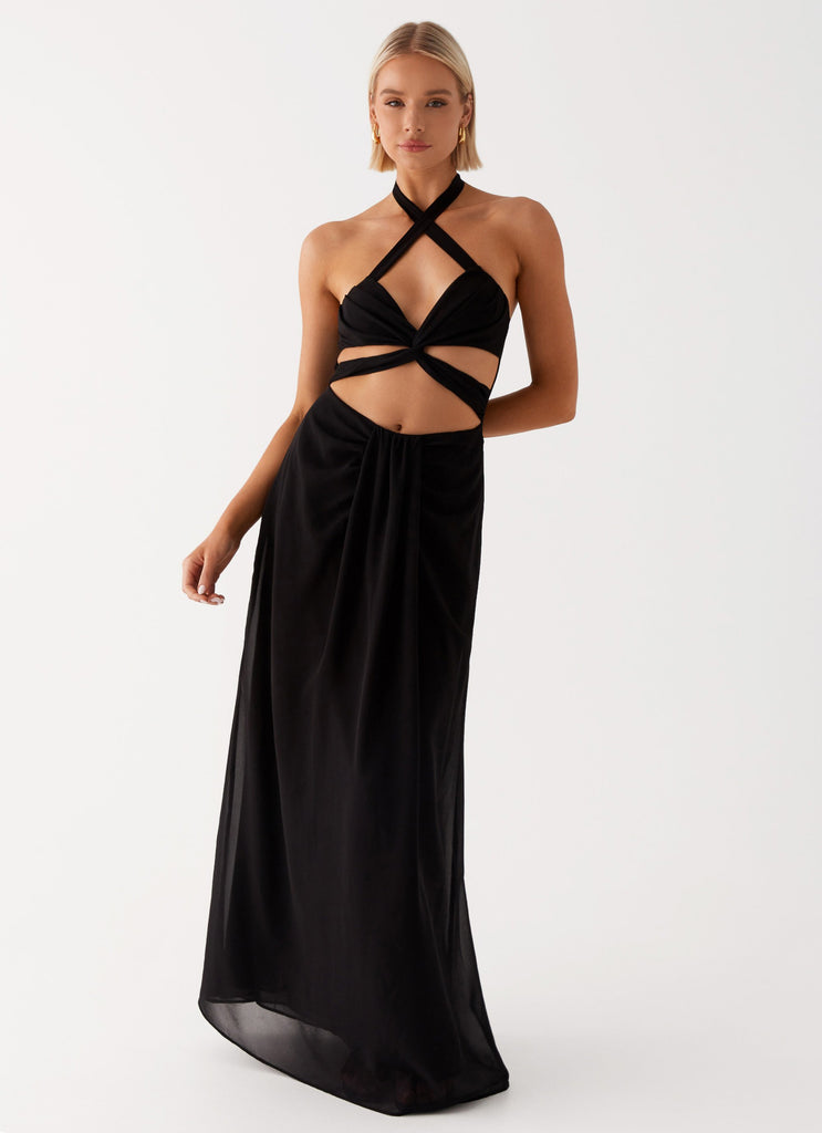 Lady Marmalade Maxi Dress - Black