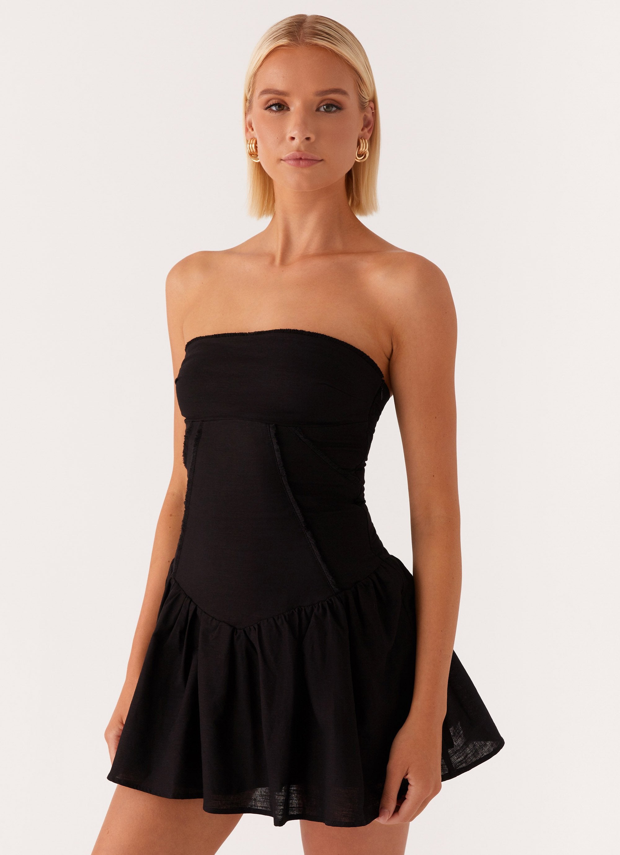 Larnie Linen Mini Dress