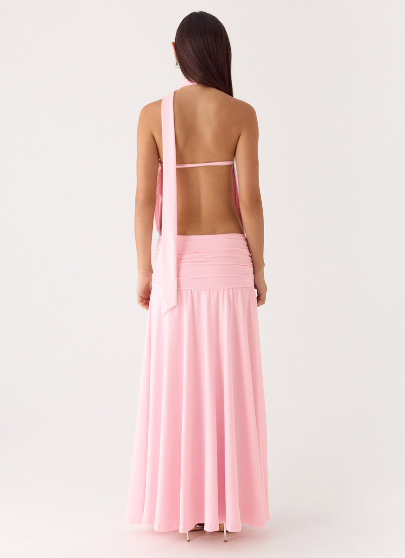 Last Forever Maxi Dress - Baby Pink