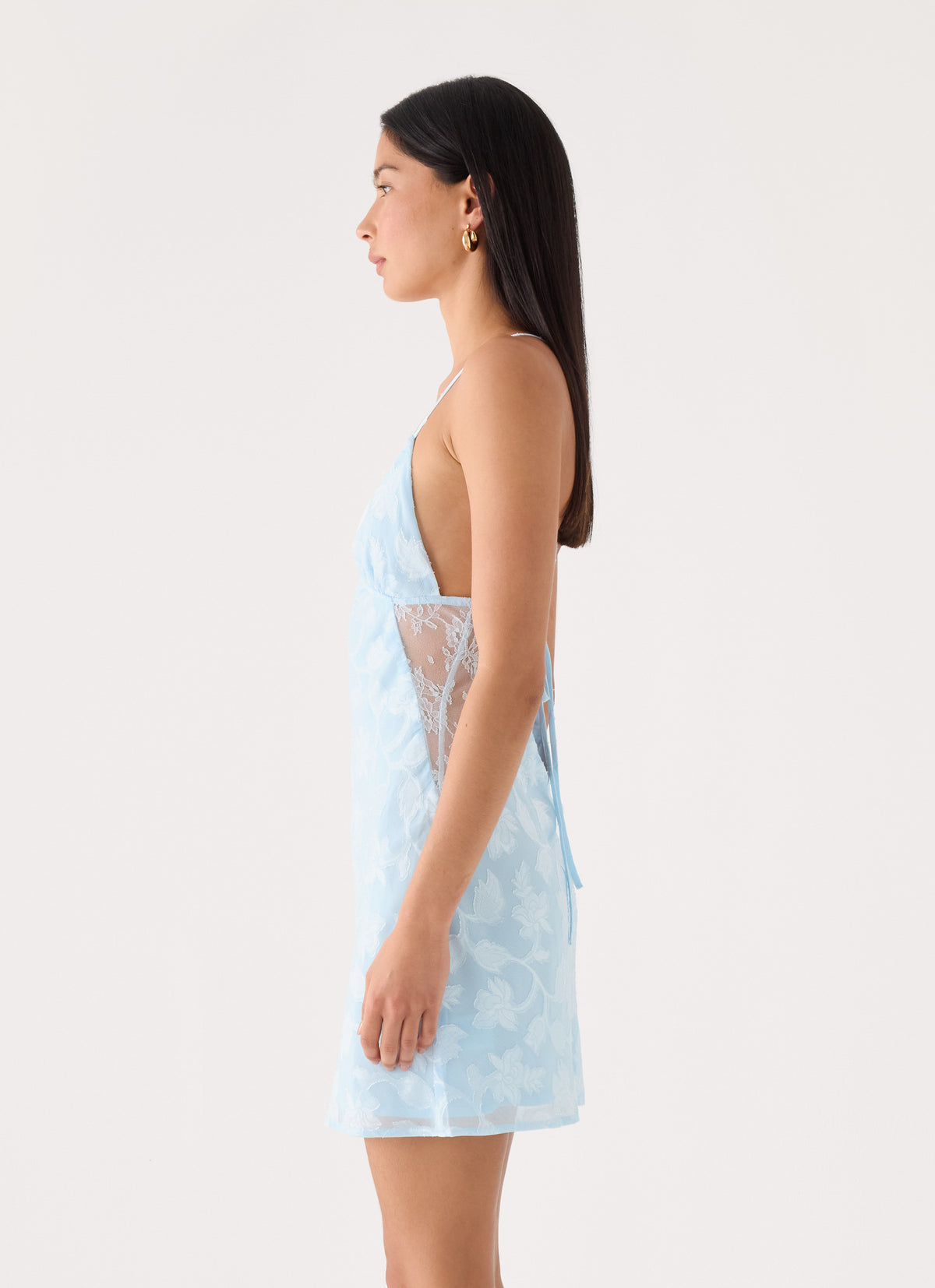 Leeana Mini Dress - Blue