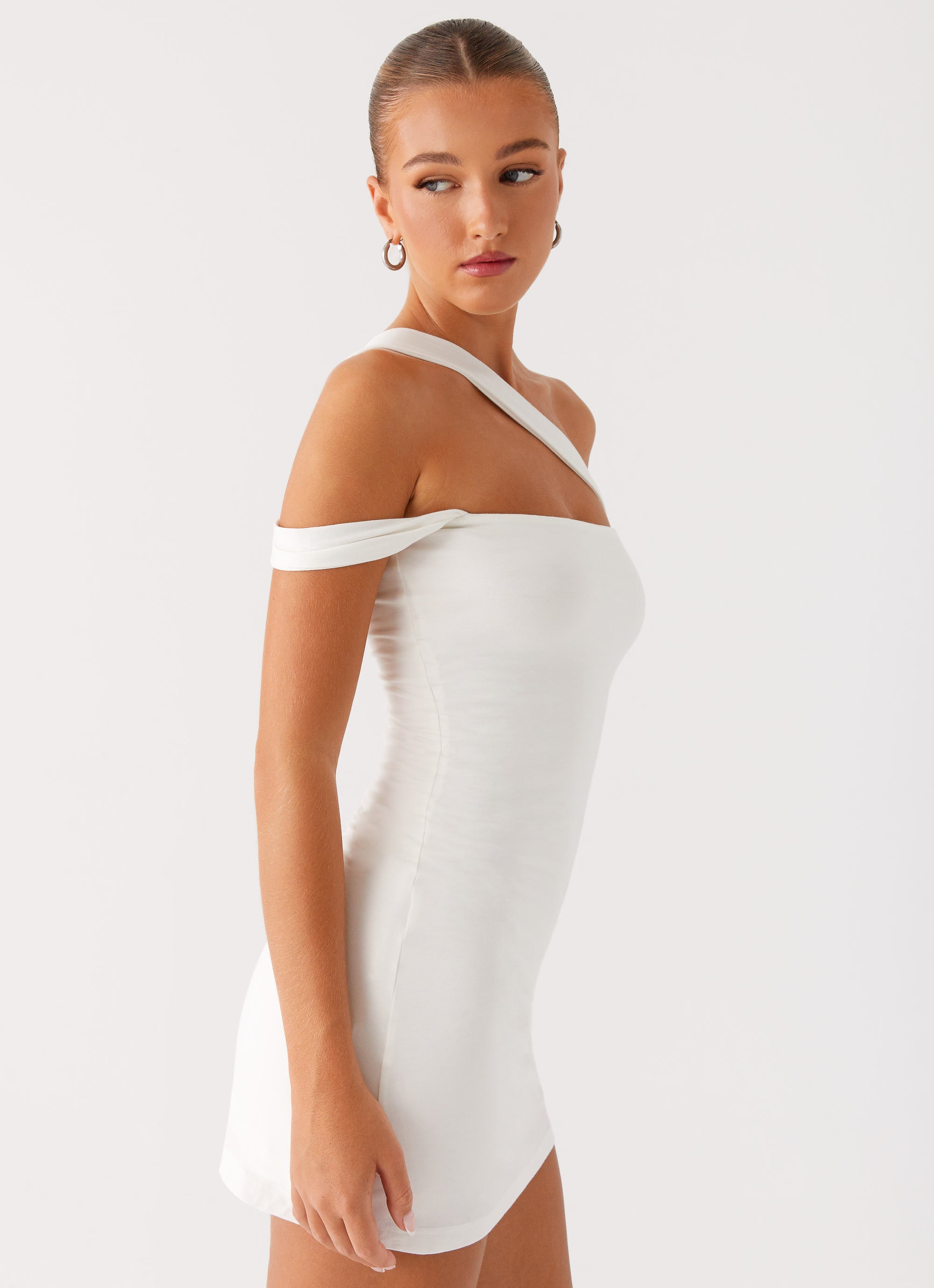 Lena Ruched Mini Dress