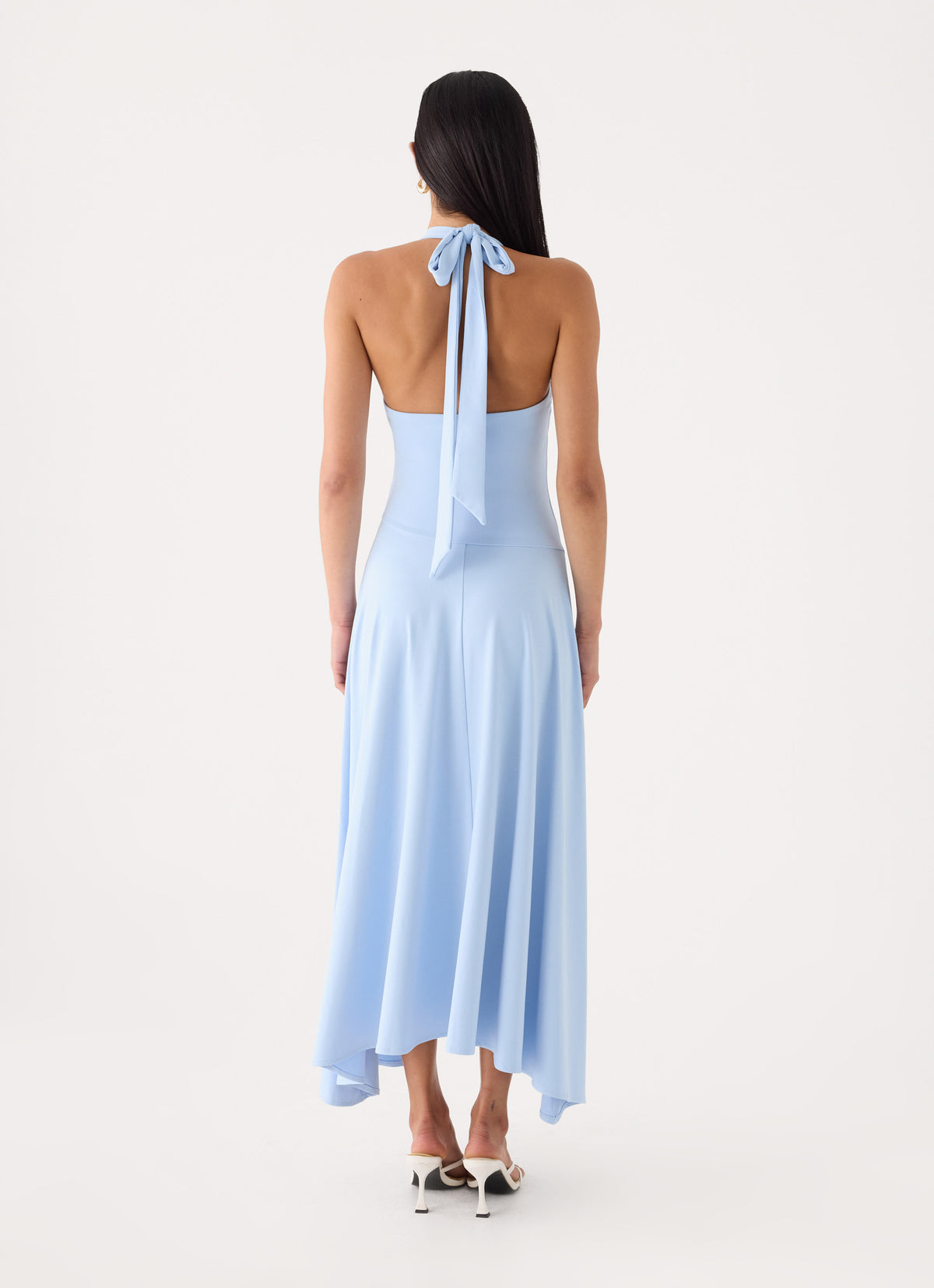 Lenno Midi Dress - Sky Blue