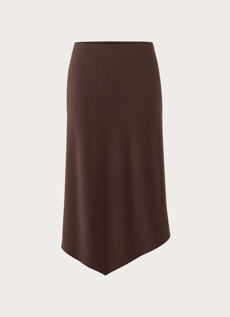 Lennox Midi Skirt - Chocolate
