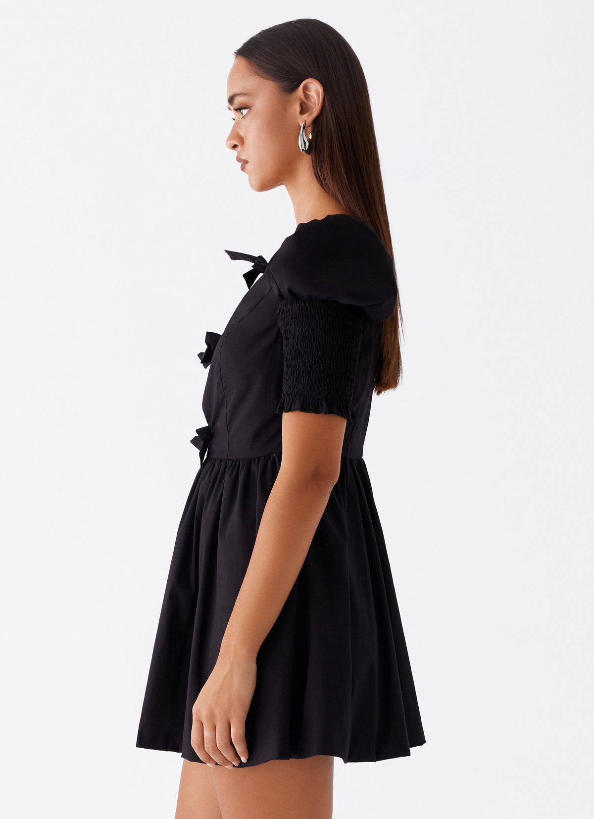 Leonie Tie Front Mini Dress