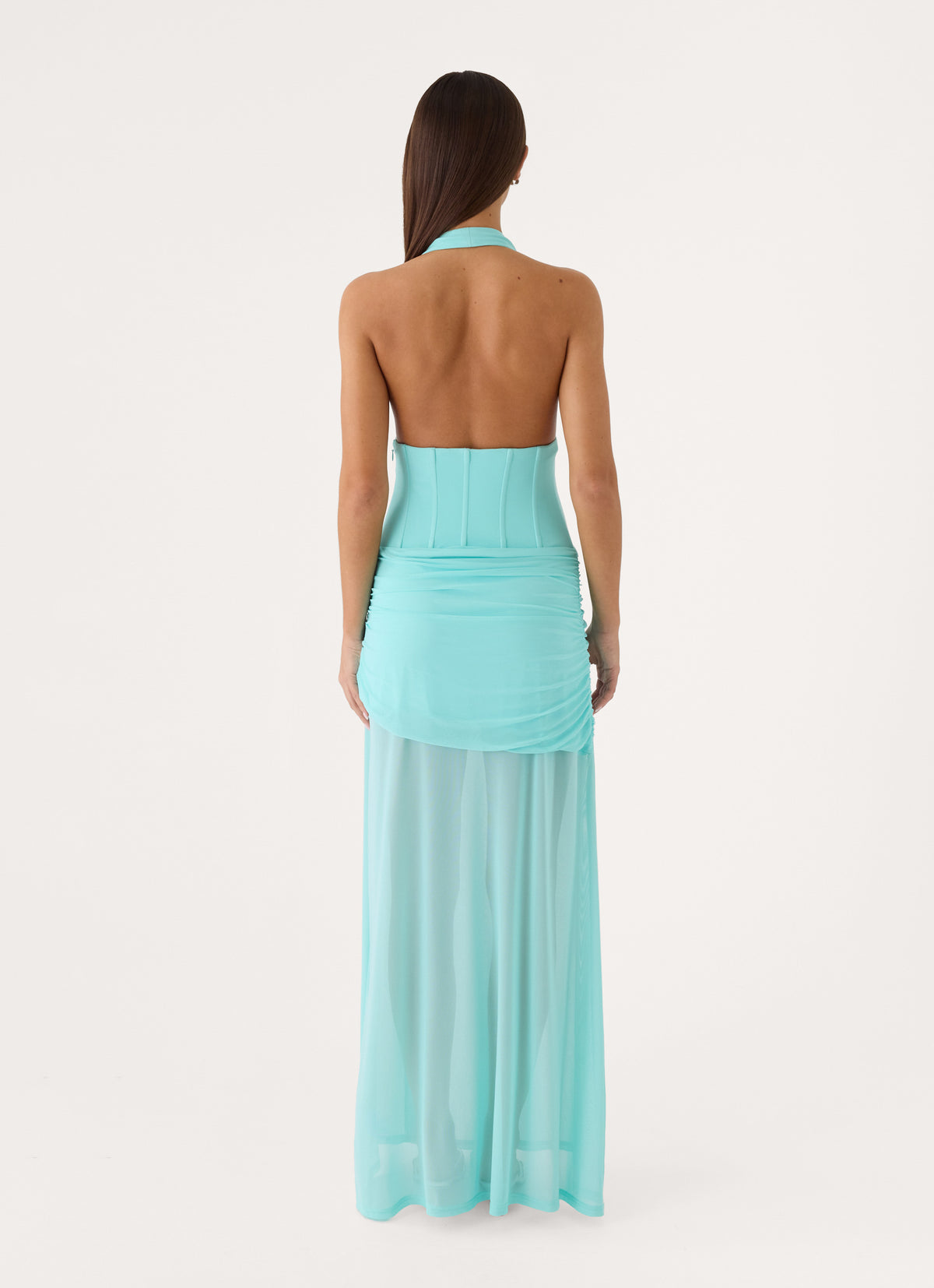 Lia Maxi Dress - Aqua
