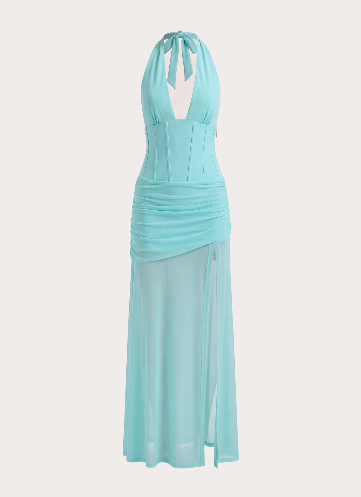 Lia Maxi Dress - Aqua