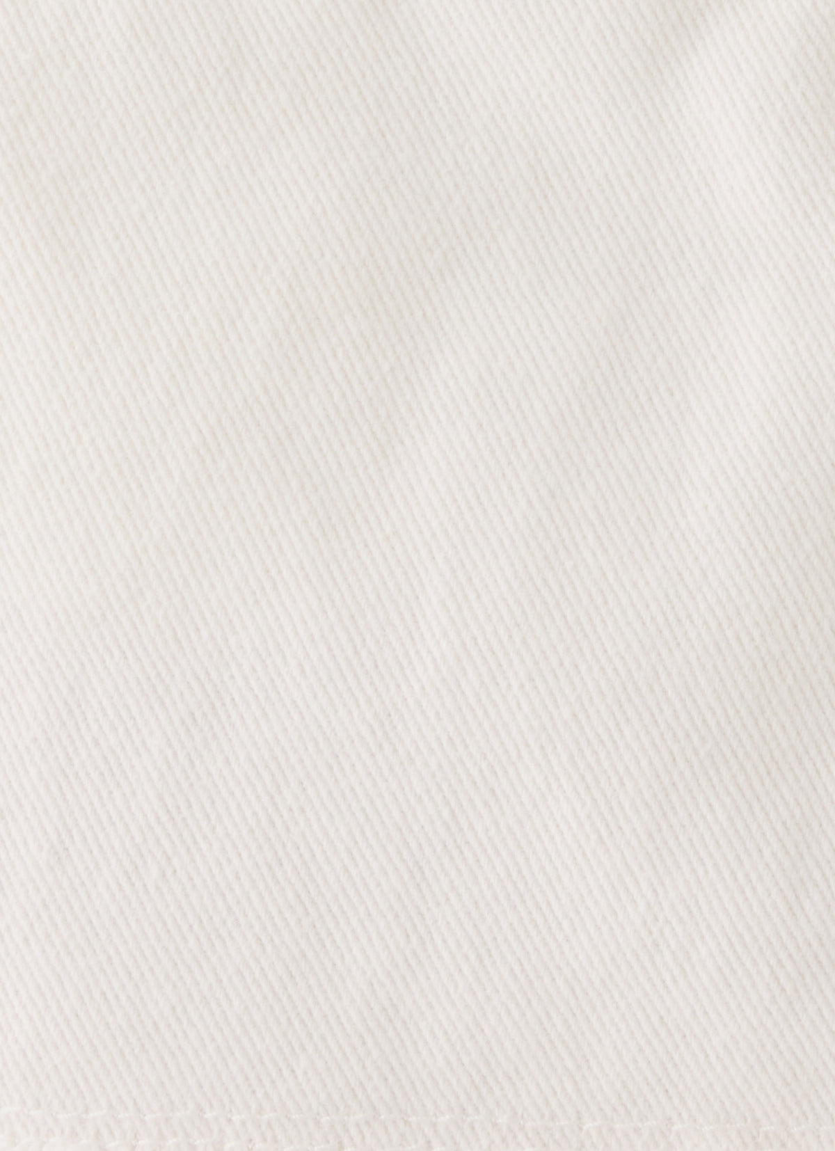 Liam Low Rise Denim Micro Skort - White