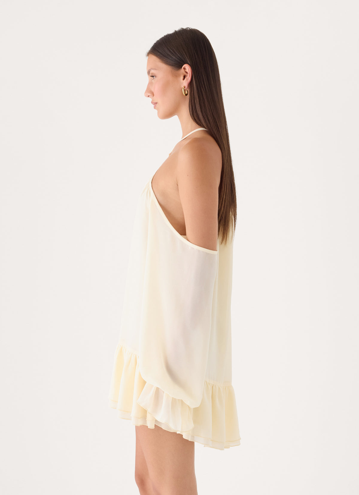 Life Is A Party Mini Dress - Butter Yellow