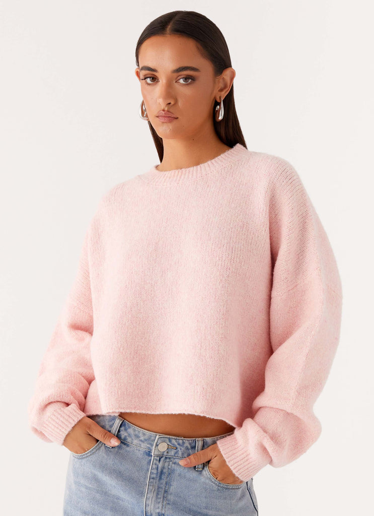 Lilah Knit Jumper - Pink