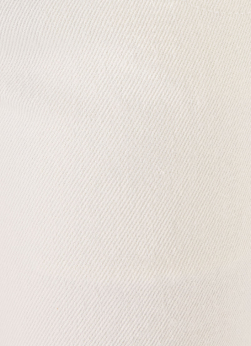 Lina Low Rise Jeans - White
