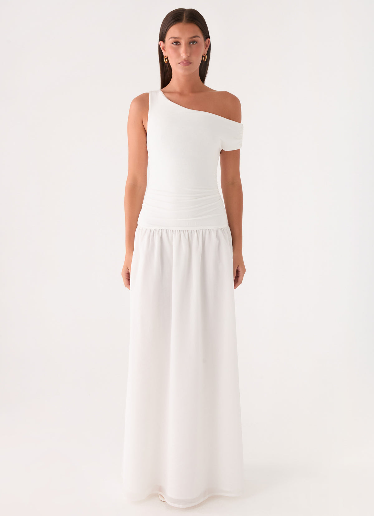 Liorae Maxi Dress - White