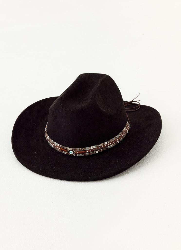 Lone Star Cowboy Hat - Black